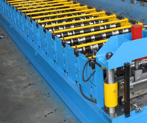 Stahldach-Rolle der Farbeppgi Trapezodial, die Maschinen-Gebäude, Deckungs-Rollengestalter bildet